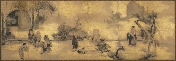 The Eight Immortals of the Wine Cup later 1700s