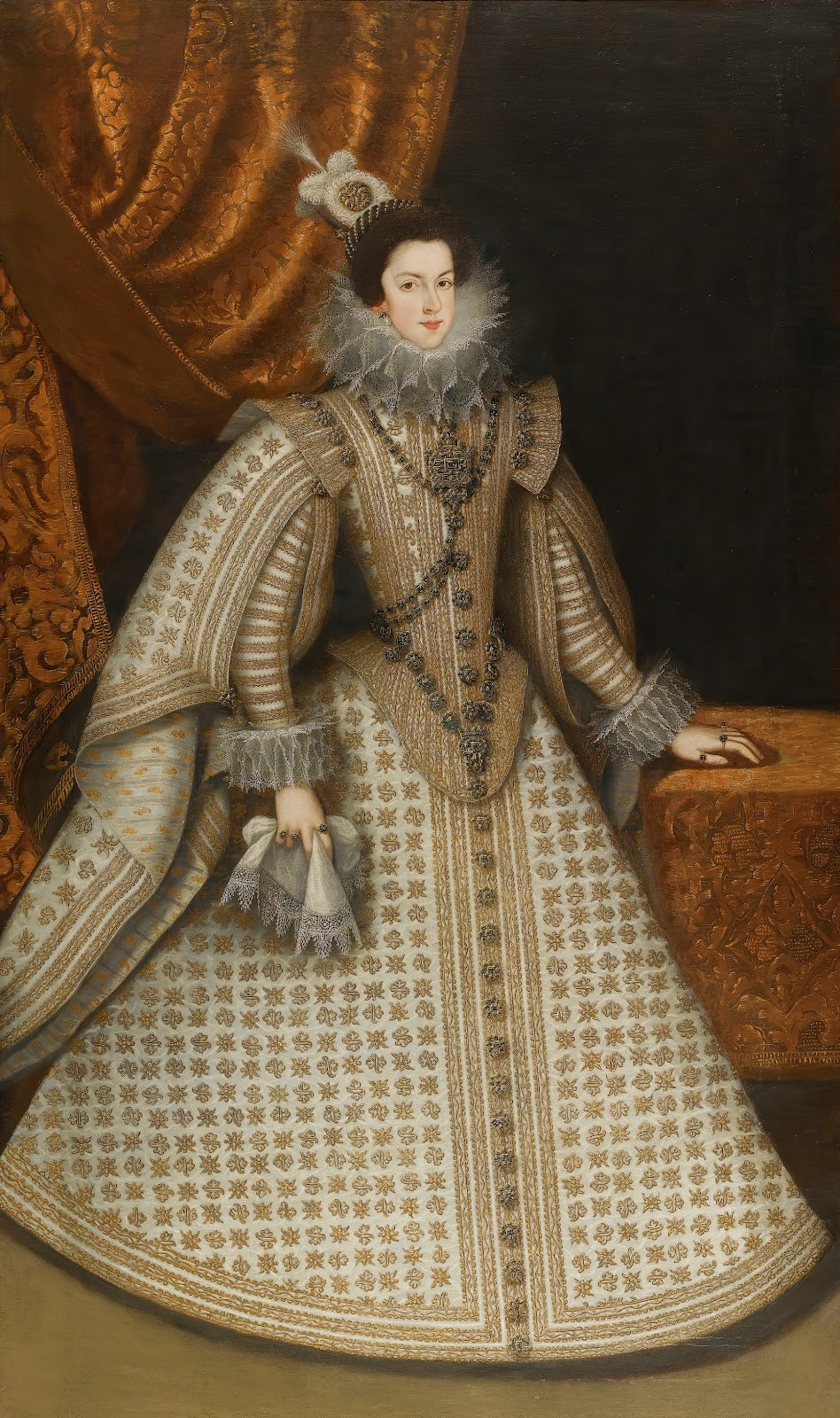 Portrait Of Isabel De Borbón 1602 1644