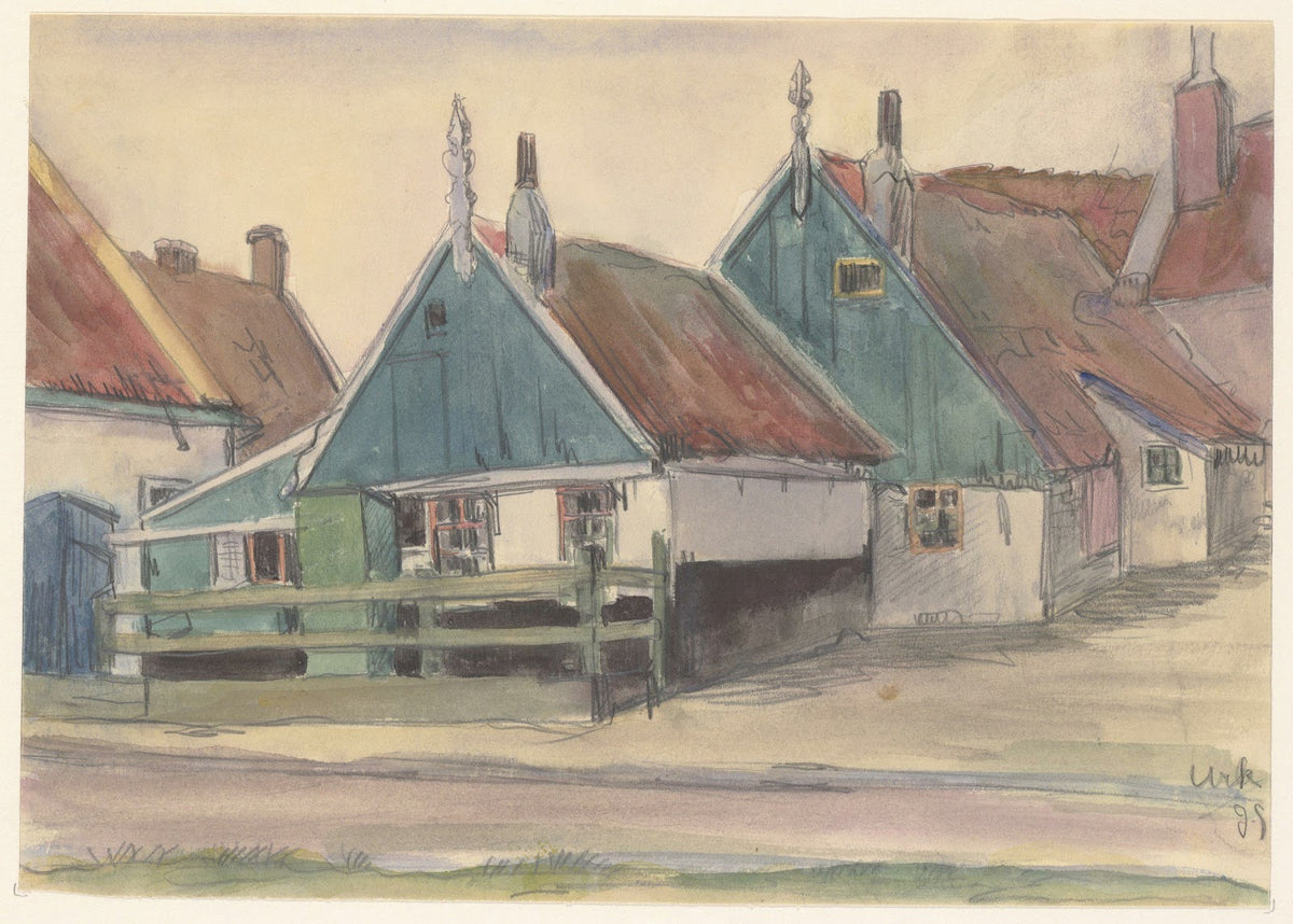 Urker huizen