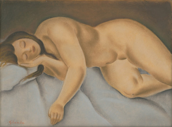 Lying female nude 1926