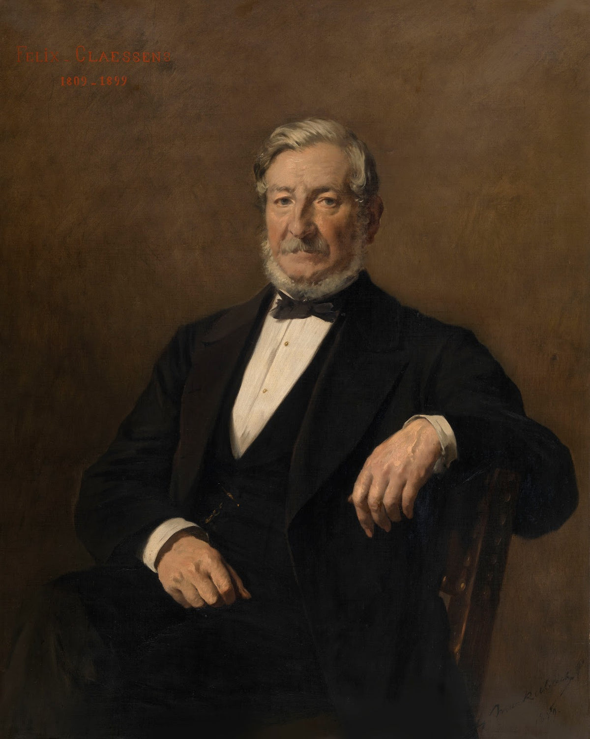 Felix Claessens the Artists Uncle 1879
