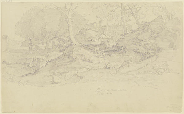 Kirche im Walde Serpentara 1830