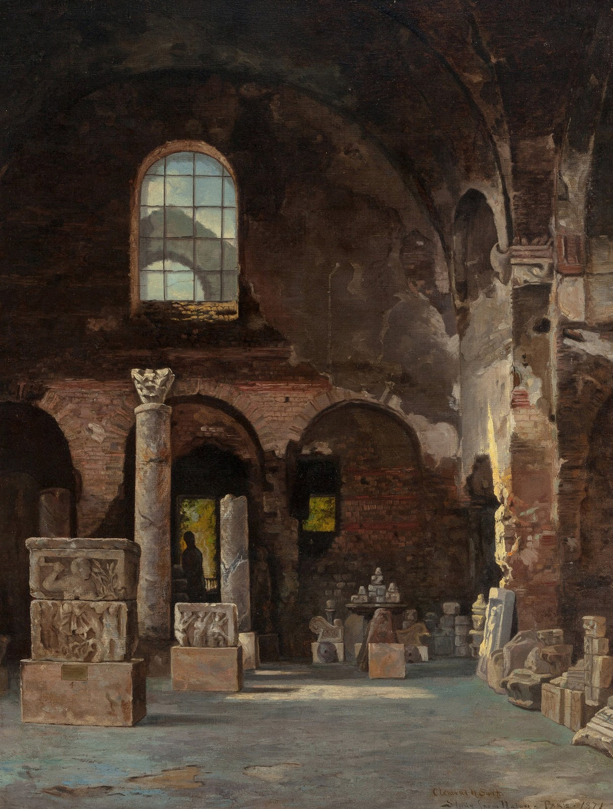 Study from Nature Stonemasons Studio Paris 1871
