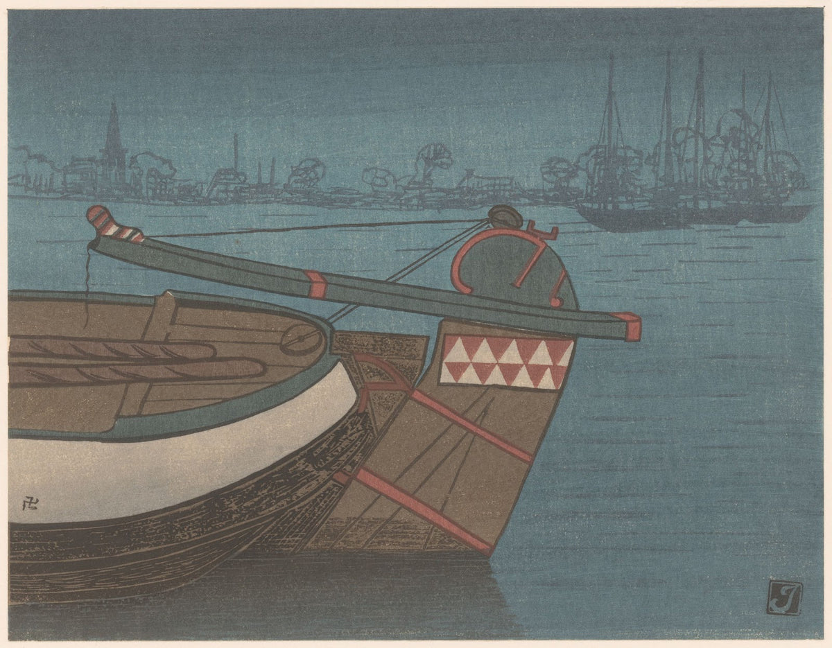 Rudder of a ship 20th century