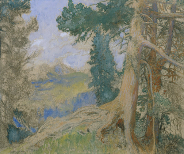Scheiblahn am Abend 1905