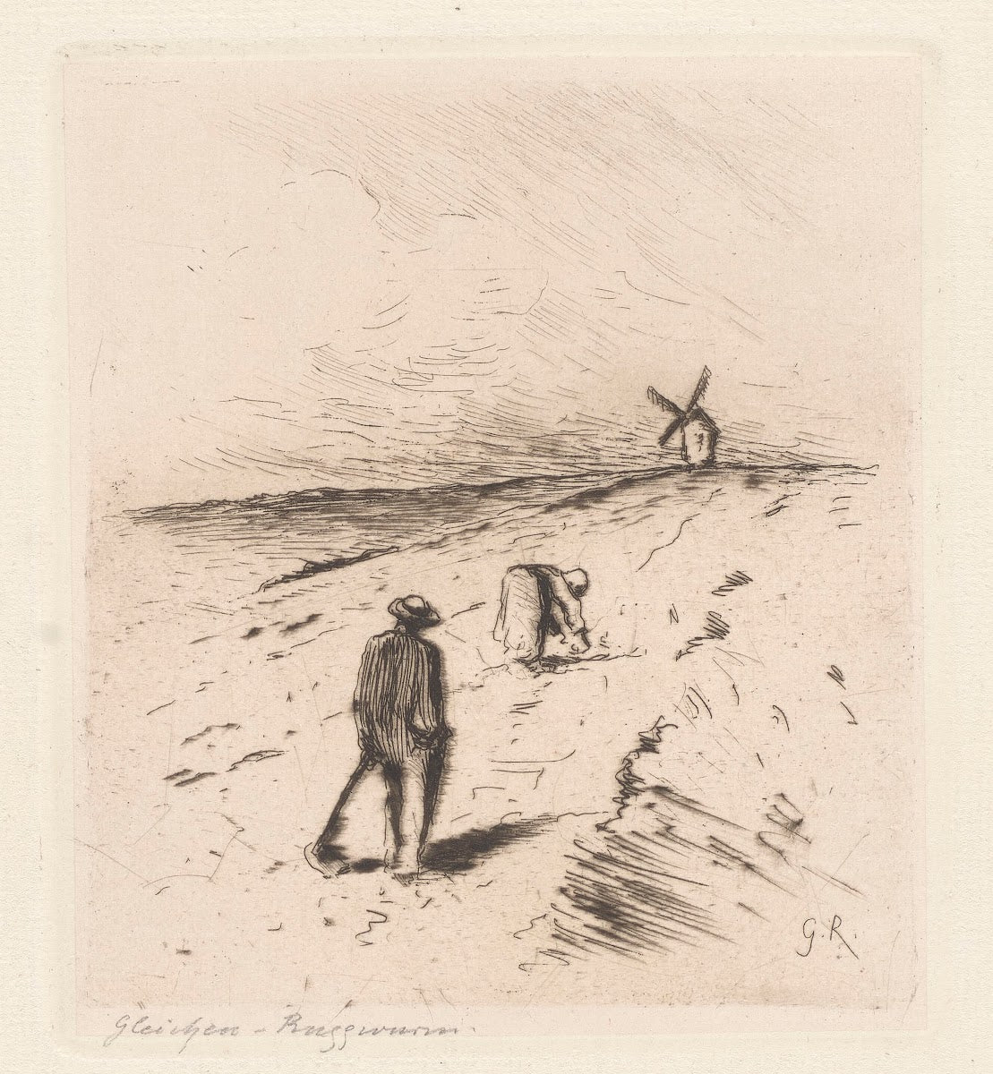 Landscape with a Windmill 1888