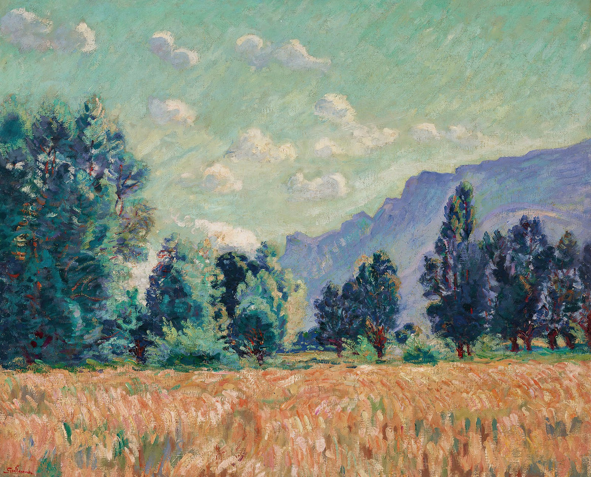 Pontcharra Vallée de lIsère le Mont Granier dans le fond 1901