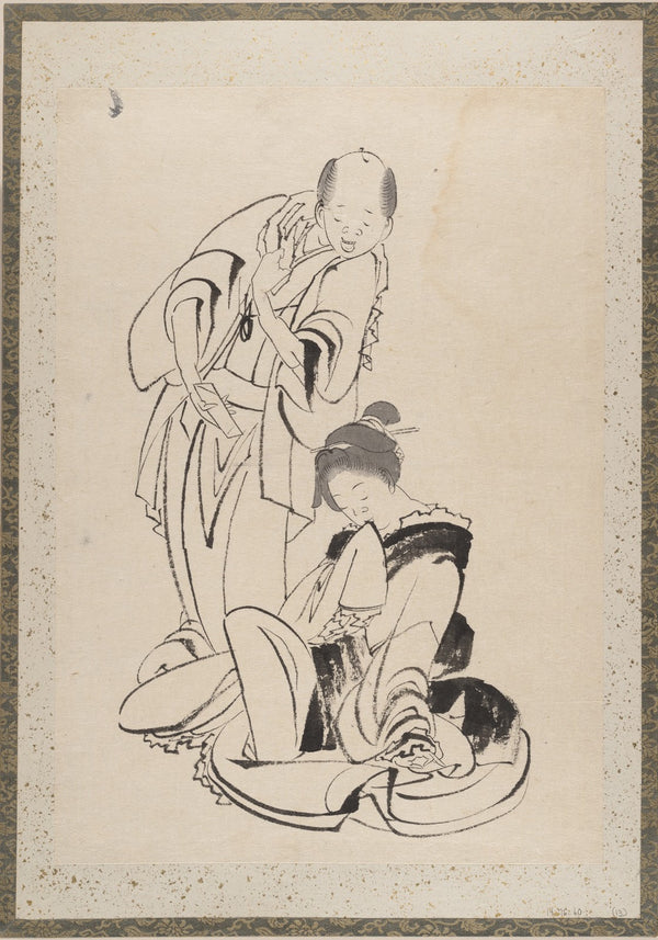 Album of Sketches by Katsushika Hokusai and His Disciples Pl13 19th century