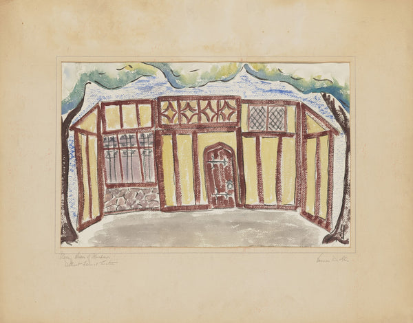 The Merry Wives of Windsor Exterior Set 1934 1943