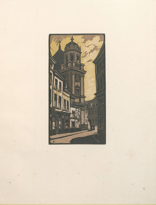 De Jezuieten toren 1907