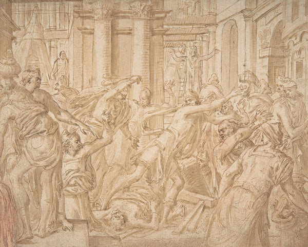 Christ Driving the Money Changers from the Temple 153070