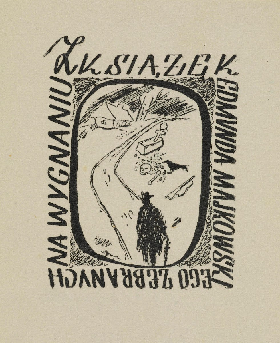 Z książek Edmunda Majkowskiego zebranych na wygnaniu 1942