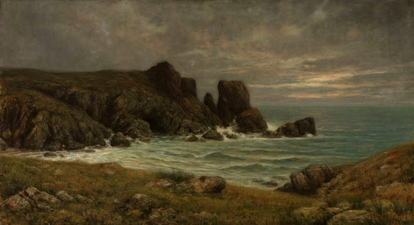 Rocky seaside 1888