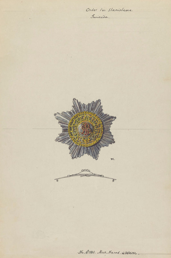 Star of the Order of Saint Stanislaus 1922