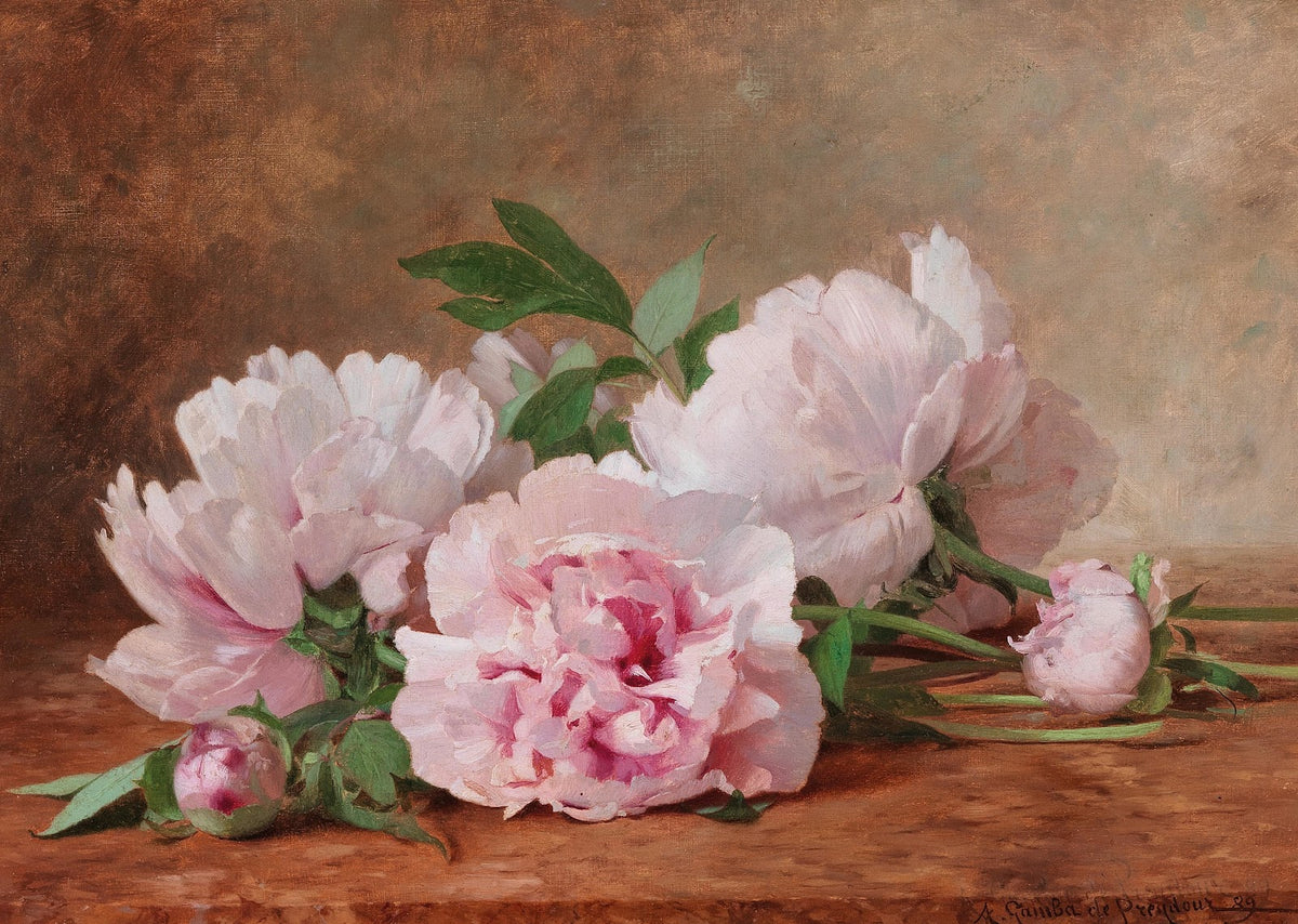 Peonies 1889