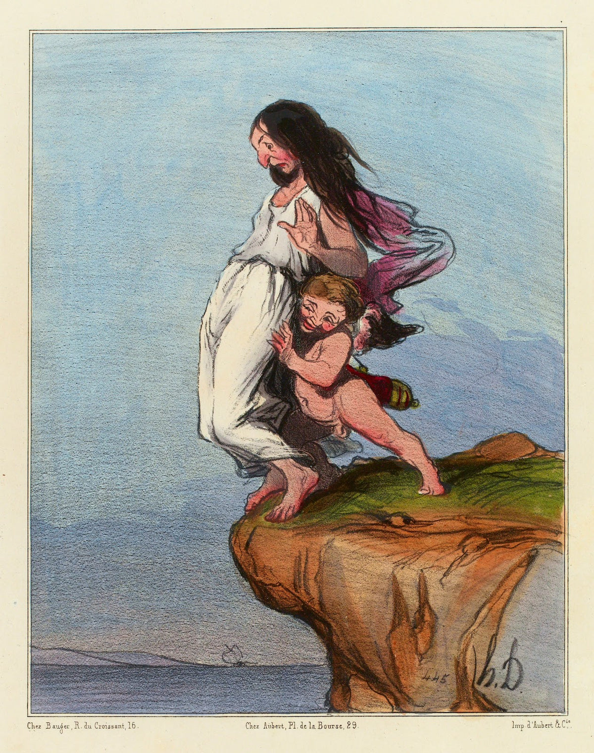 La mort de Sapho 1833