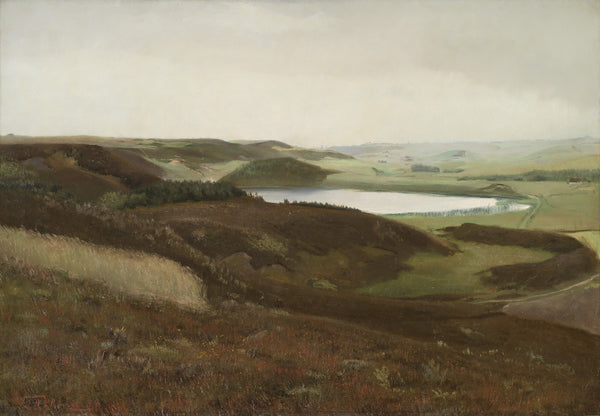 A Landscape near Bryrup Jutland 1888