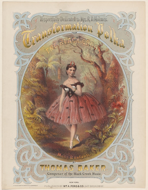 Transformation polka from The black crook 1867