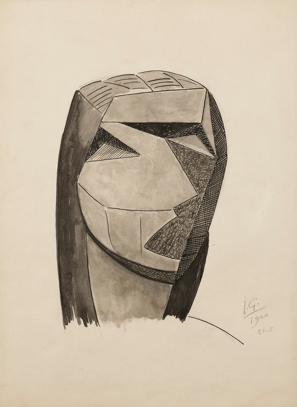 Tête cubiste 1940