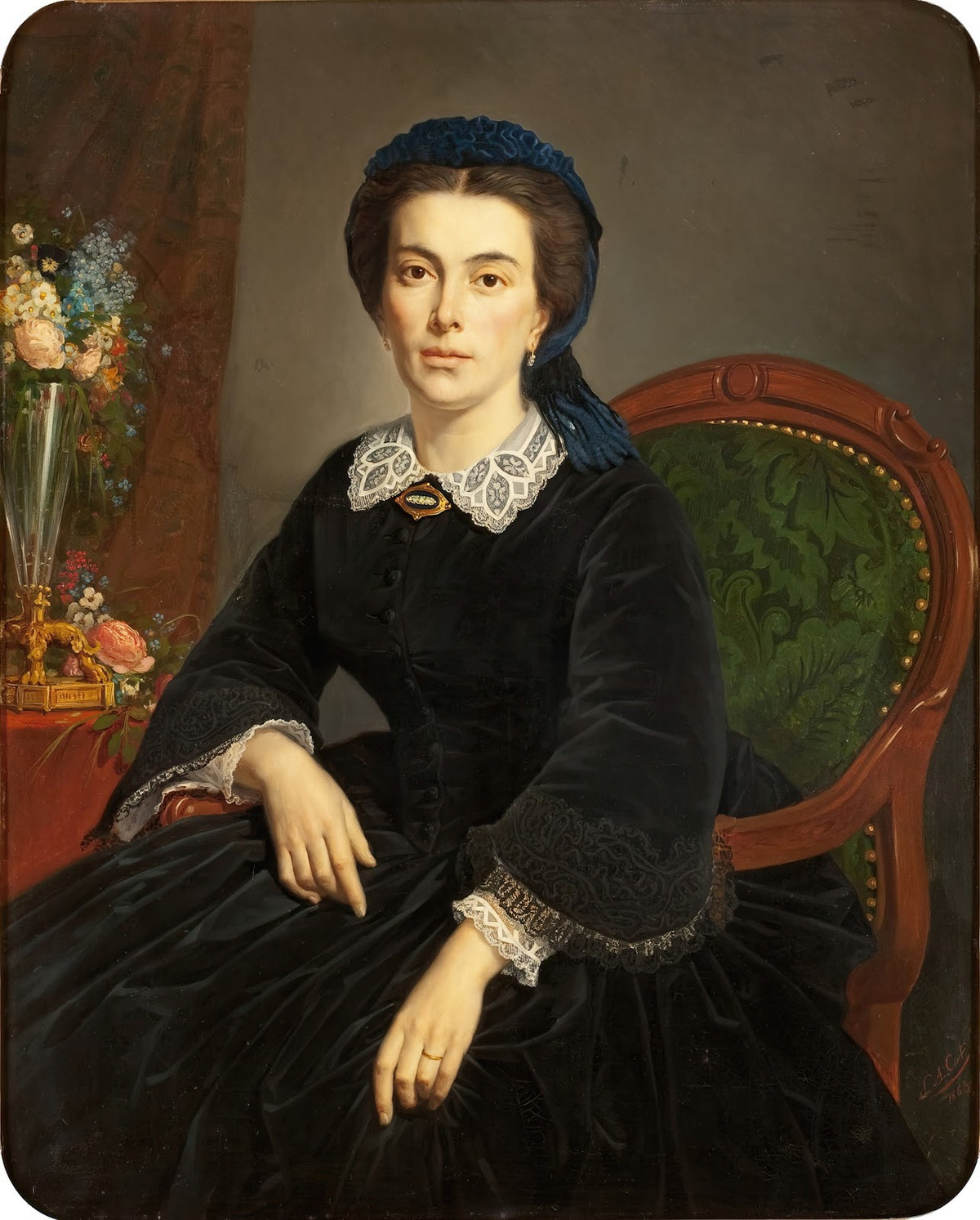 Portrait de Madame Gervais 1863