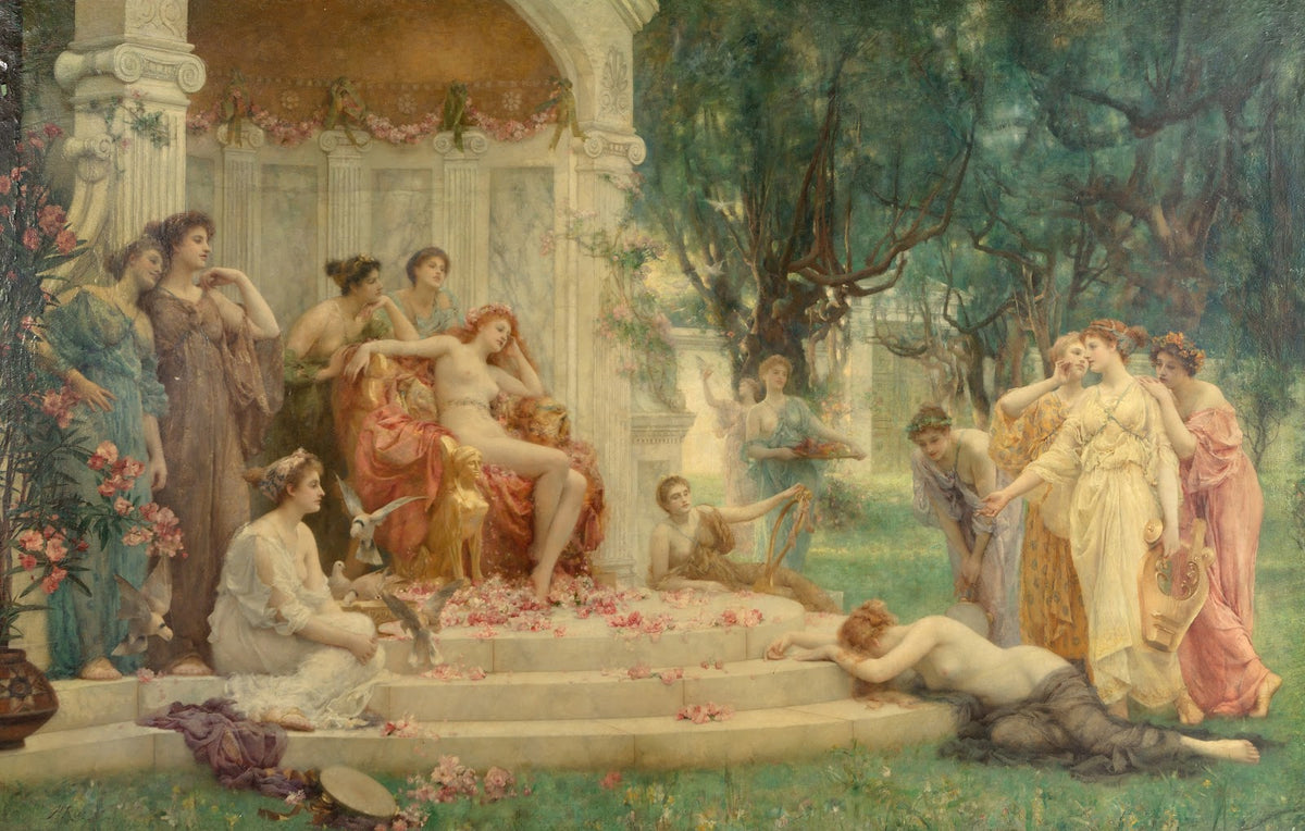 Psyche before the throne of Venus 1894