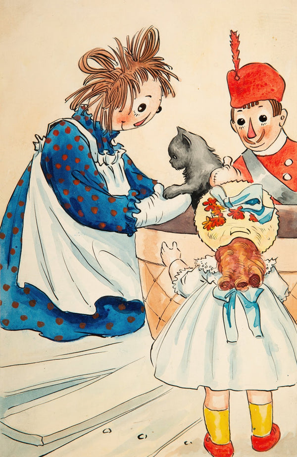 Kittens should have his nice soft basket 1918