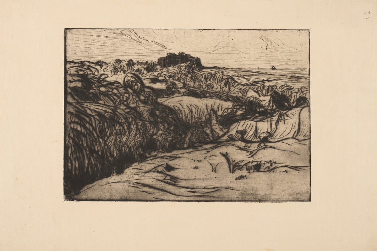Paysage sur la côte 1893
