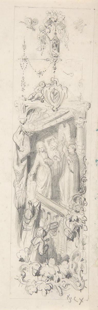 Decorative study of a play 183080