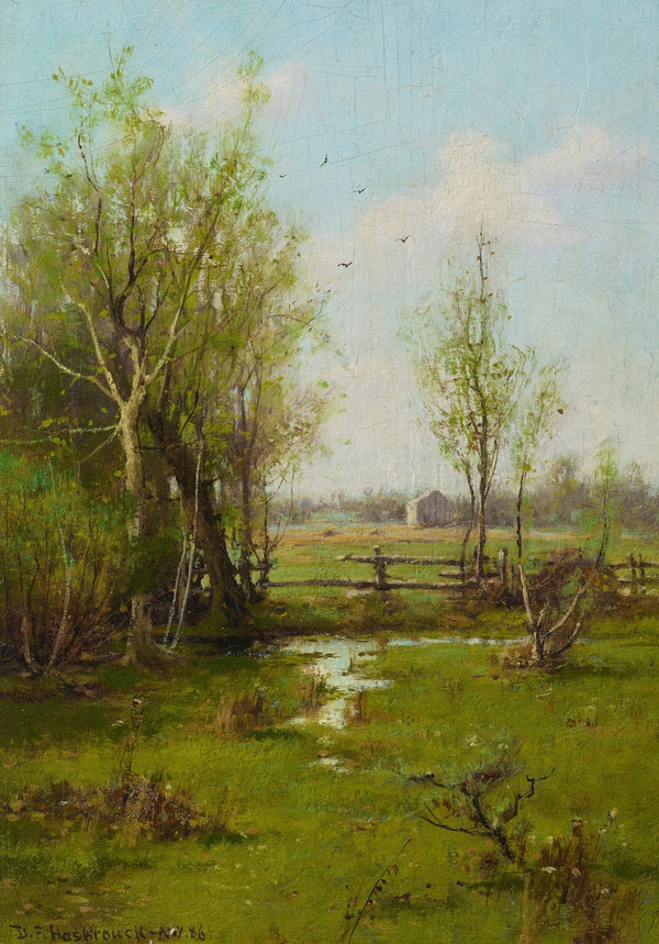 Springtime Near Kingston New York 1886
