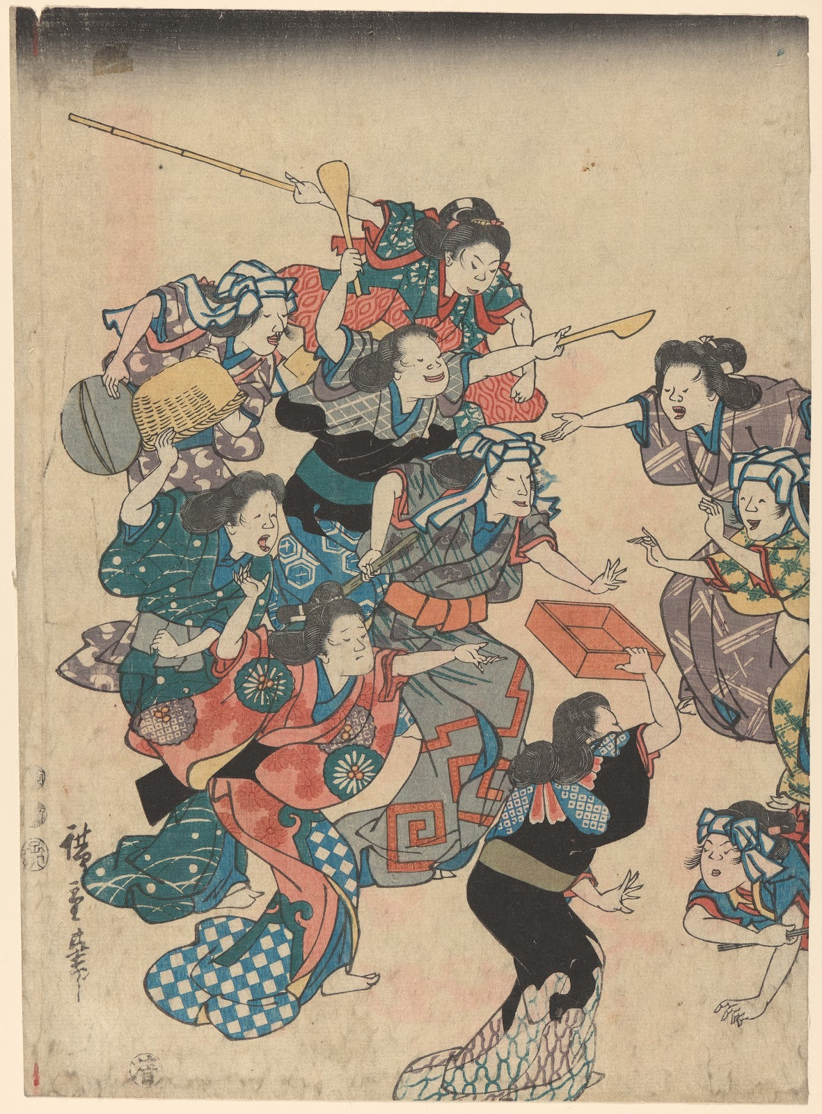 Servants Quarrel 19th century