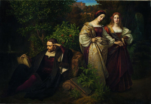 Torquato Tasso and the Two Leonores 1839