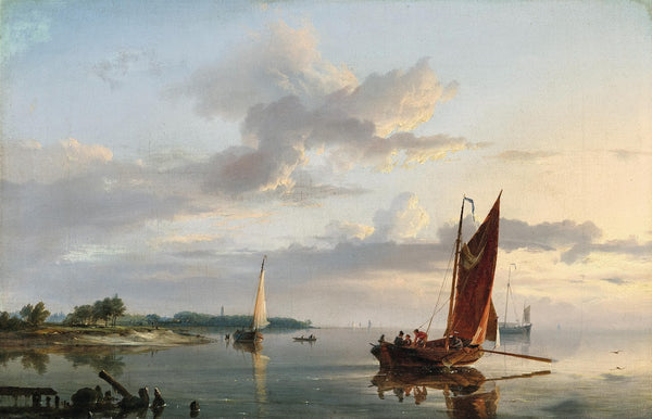 Boats on a Calm Sea 1847