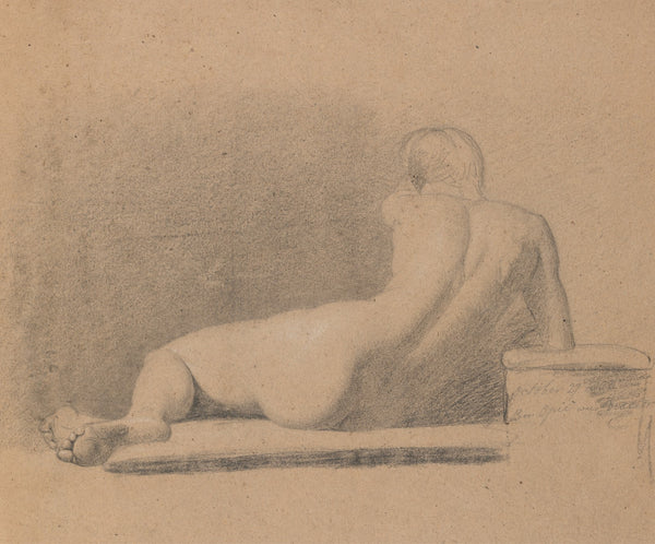 Study of a Reclining Nude Figure 1806