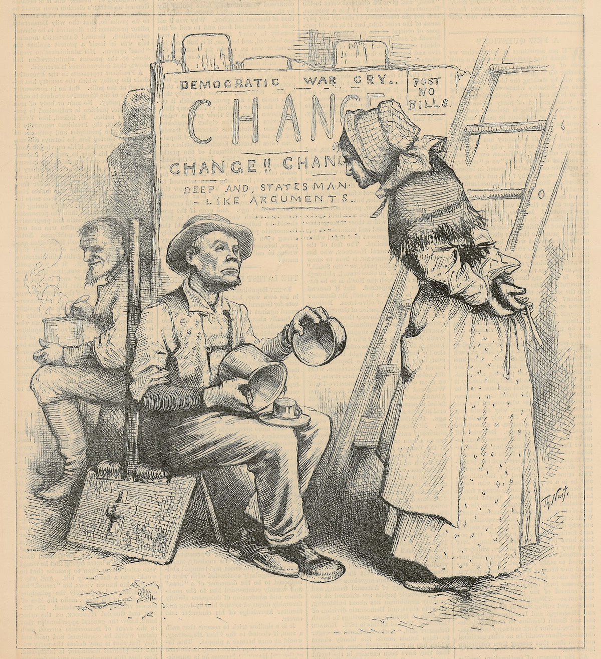 Women will never be statesmen 1880