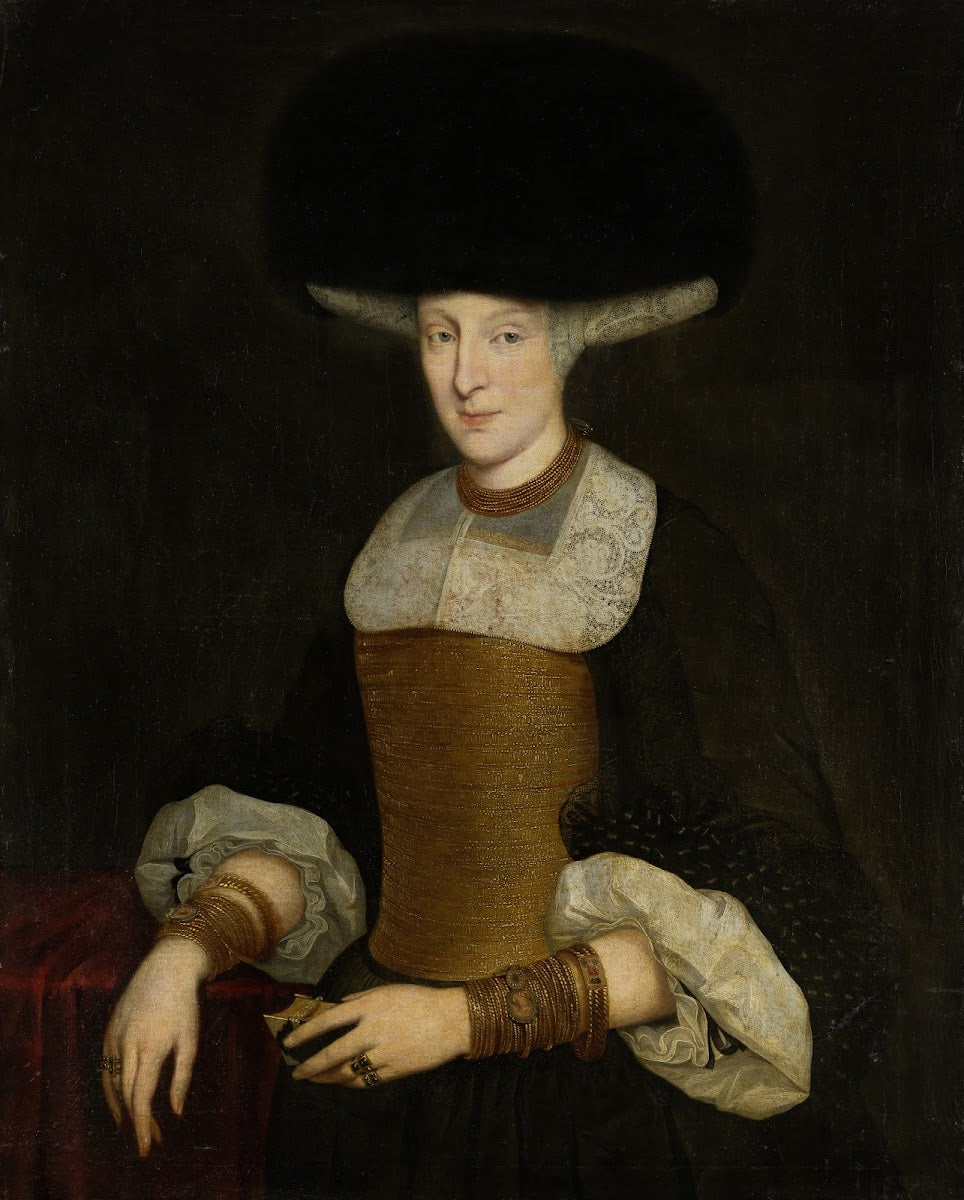 Portrait of a Richly Dressed Young Woman 1673