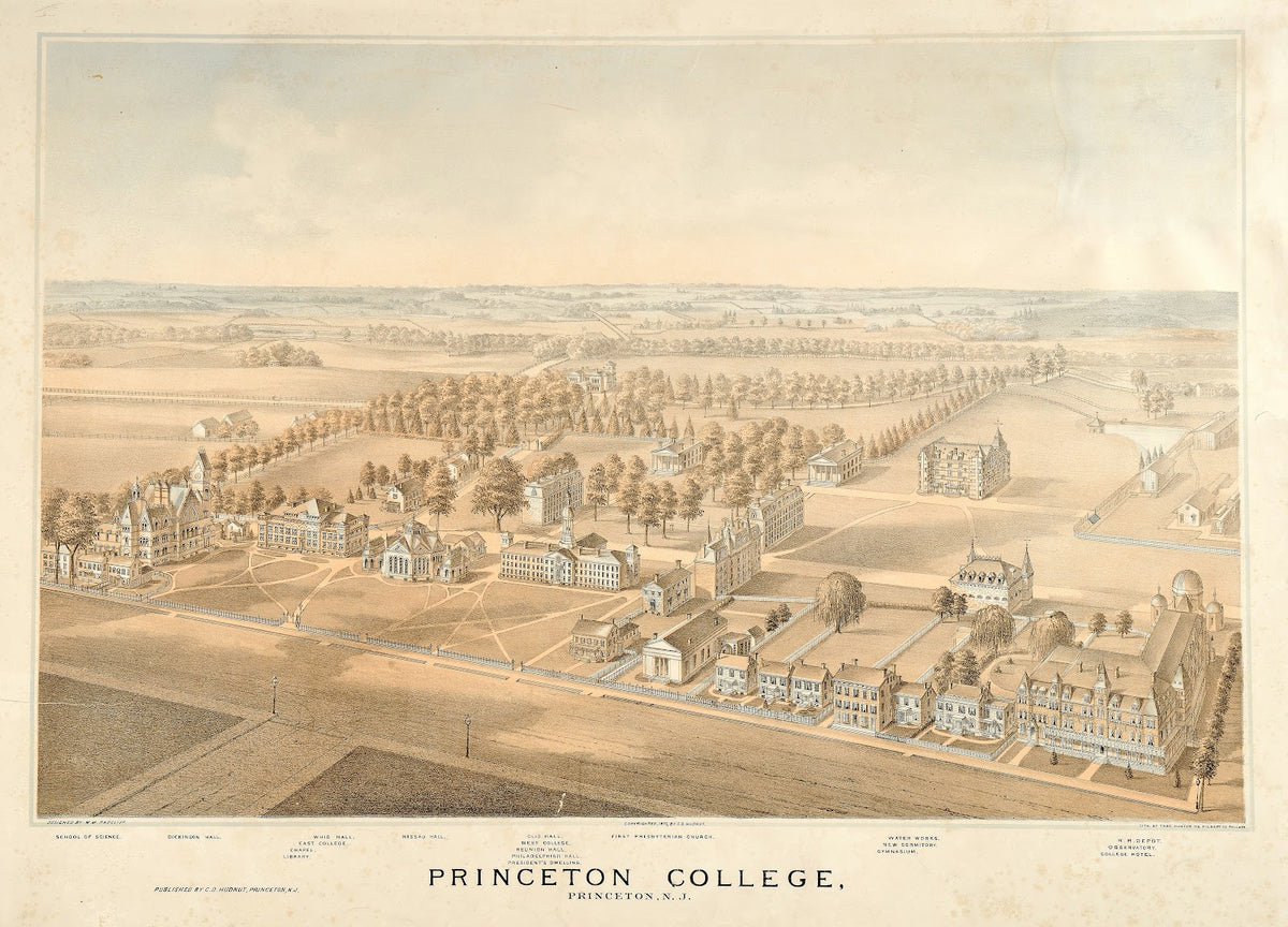 Princeton College Princeton NJ 1875
