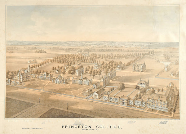 Princeton College Princeton NJ 1875