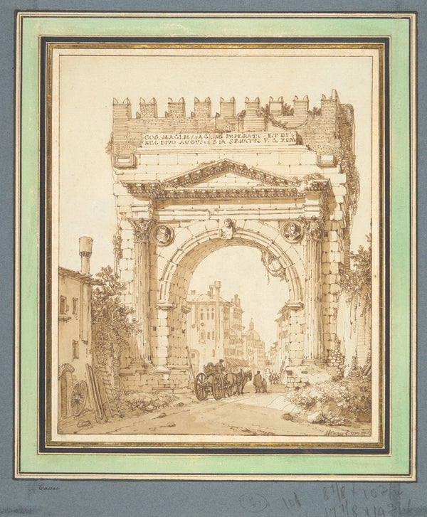 Arch of AugustusRimini 1779