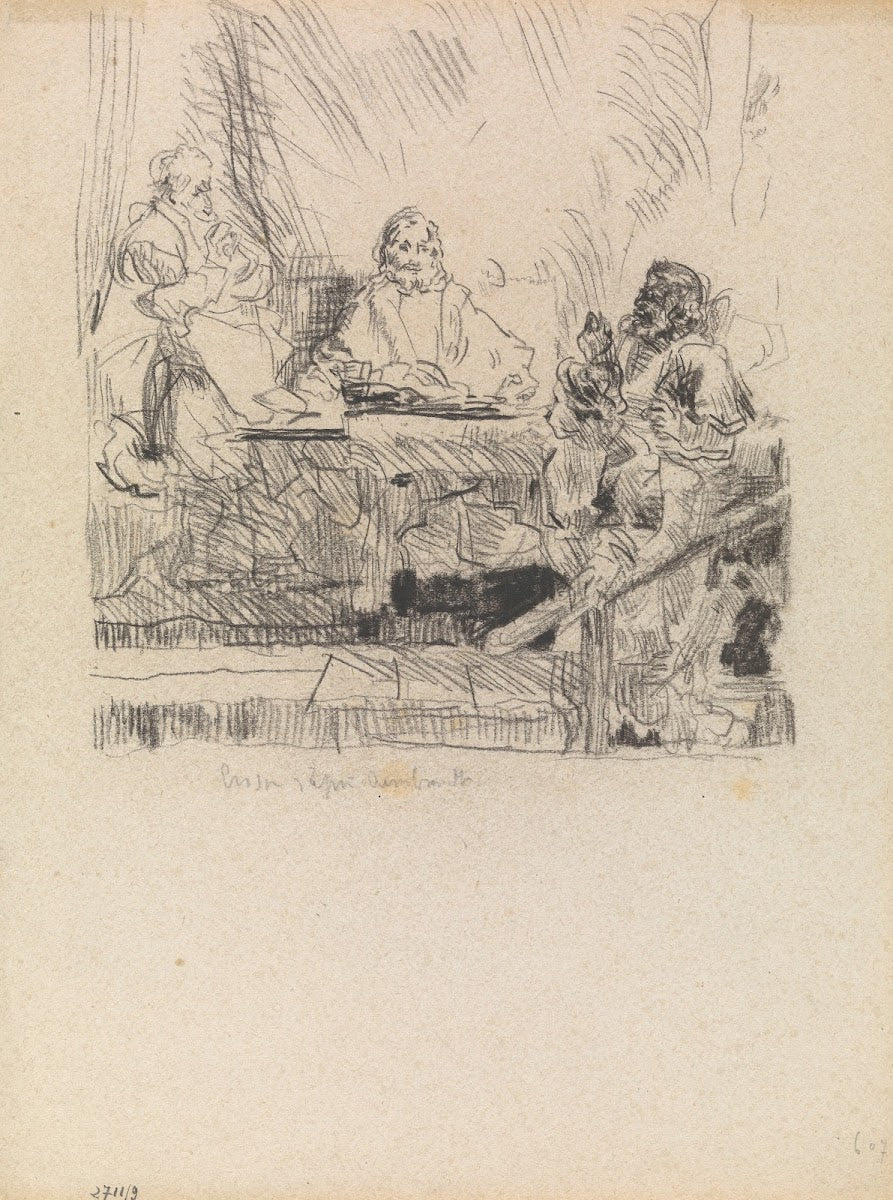 The Supper at Emmaus 1885 1886