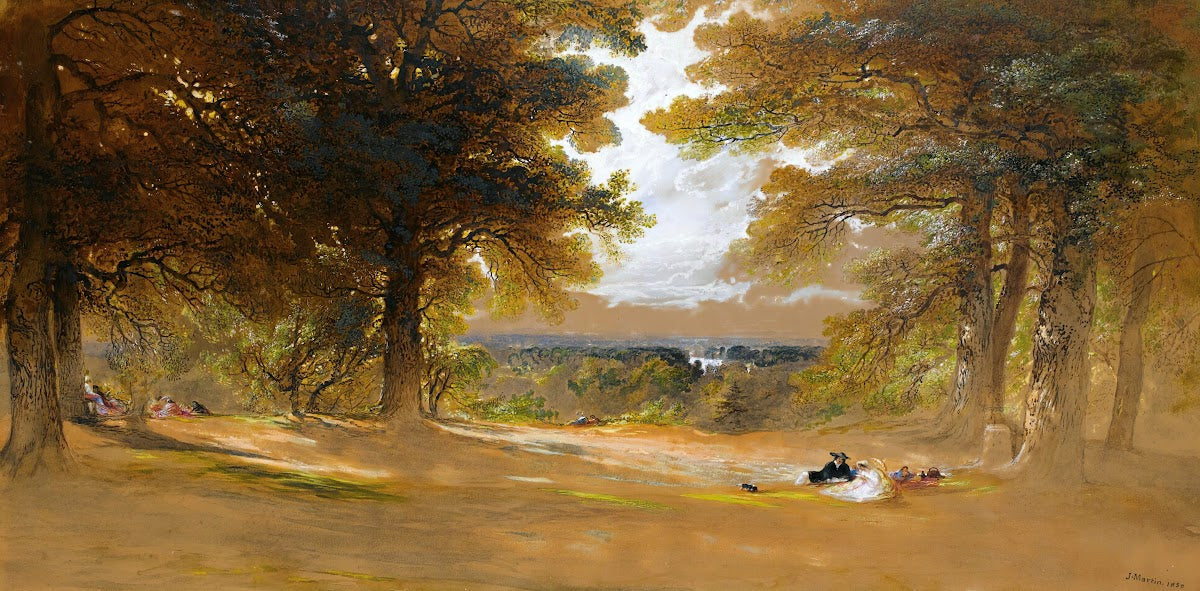 Richmond Park London 1850