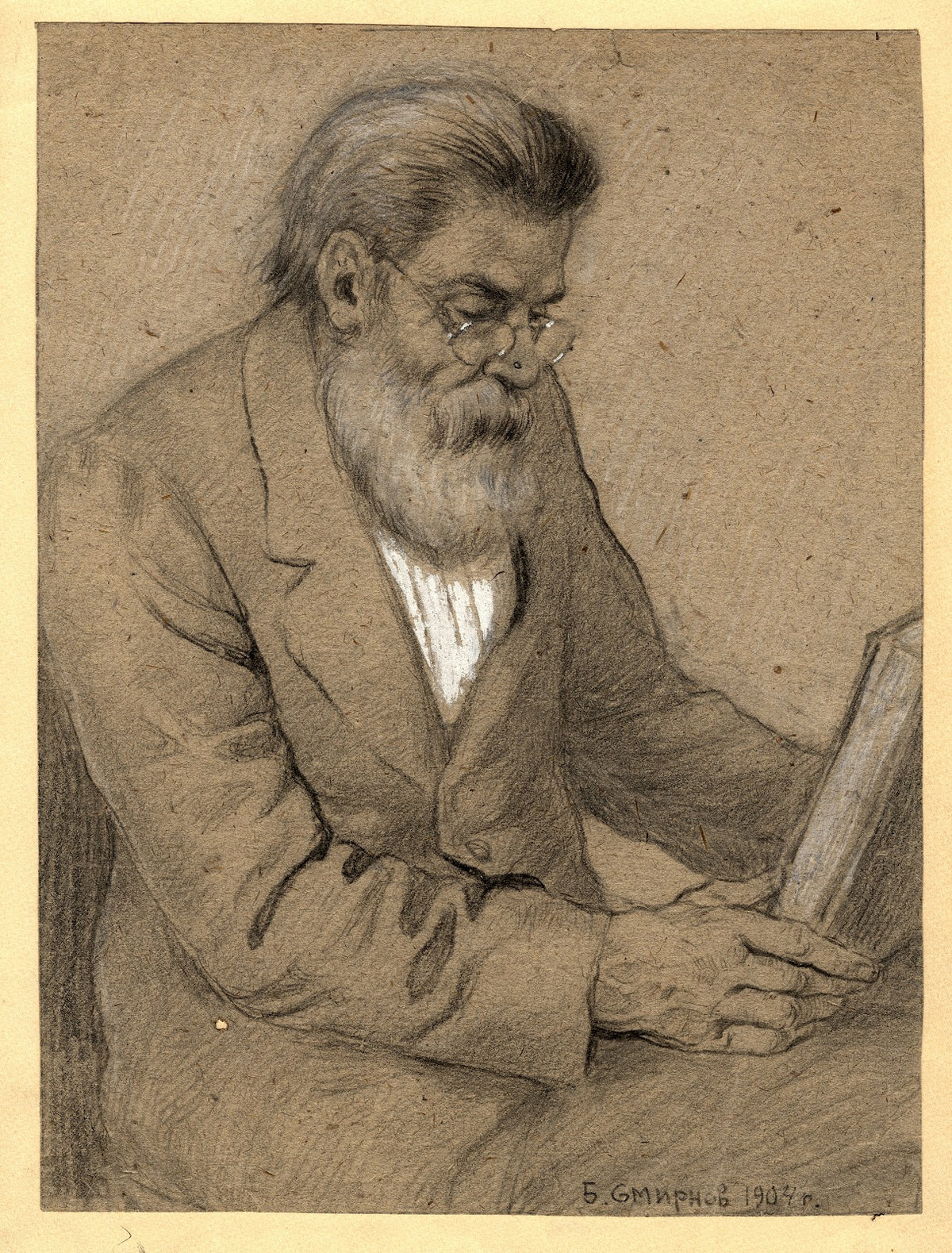Elderly Doctor at a Resettlement Point in Irkutsk 1904