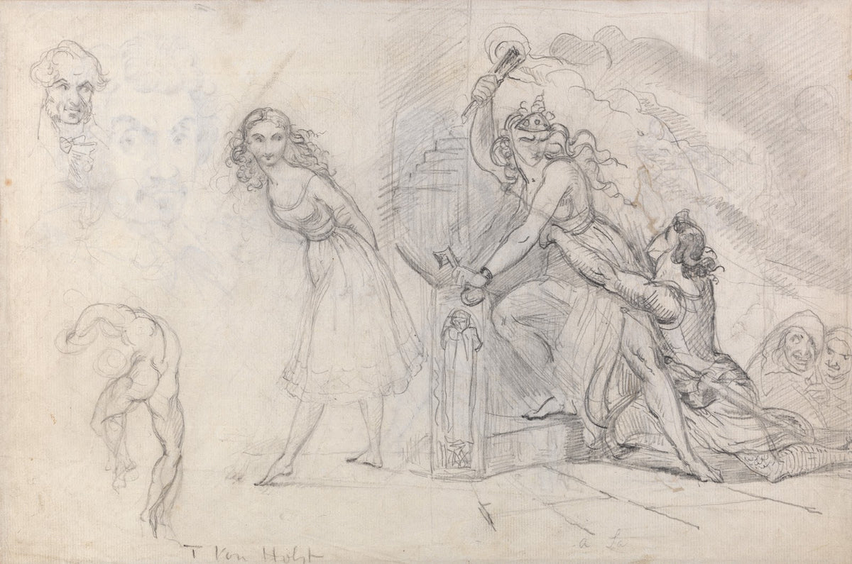 Sheet of Sketches
