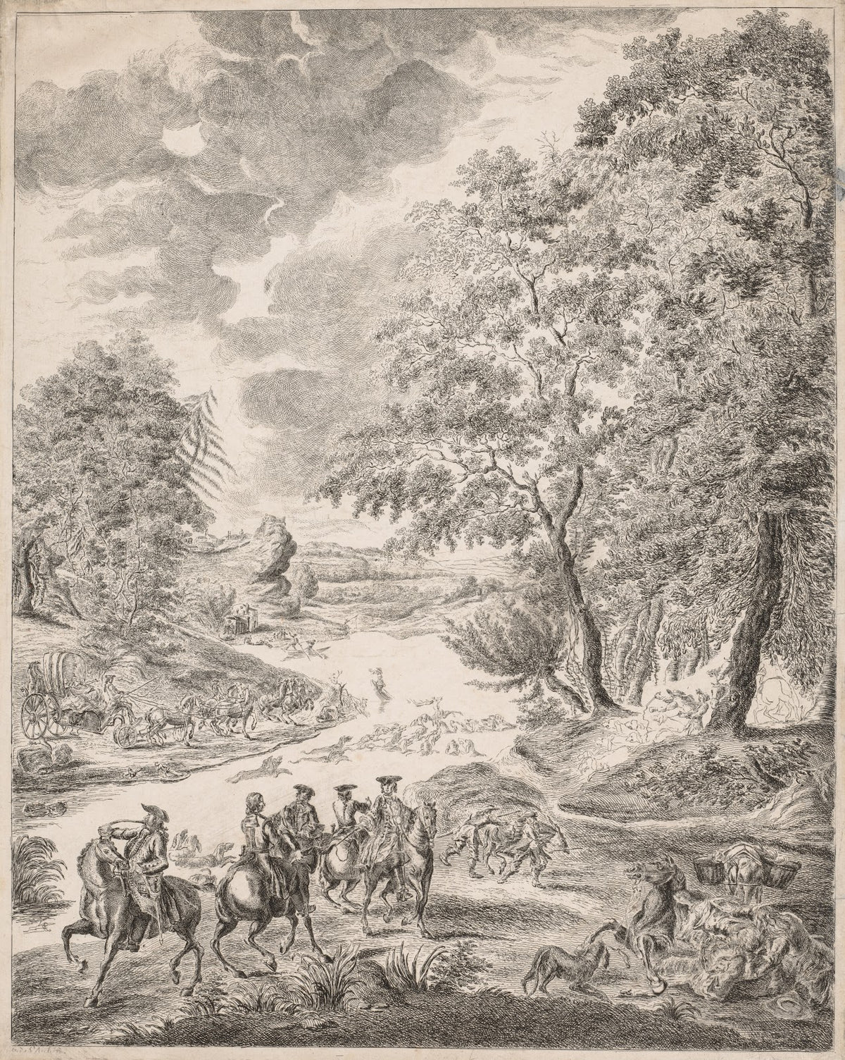 The Deer Hunt c 17521807