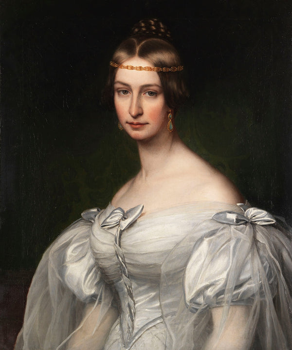 Bildnis der Caroline Krafft geb Platner 1811 1873 1835