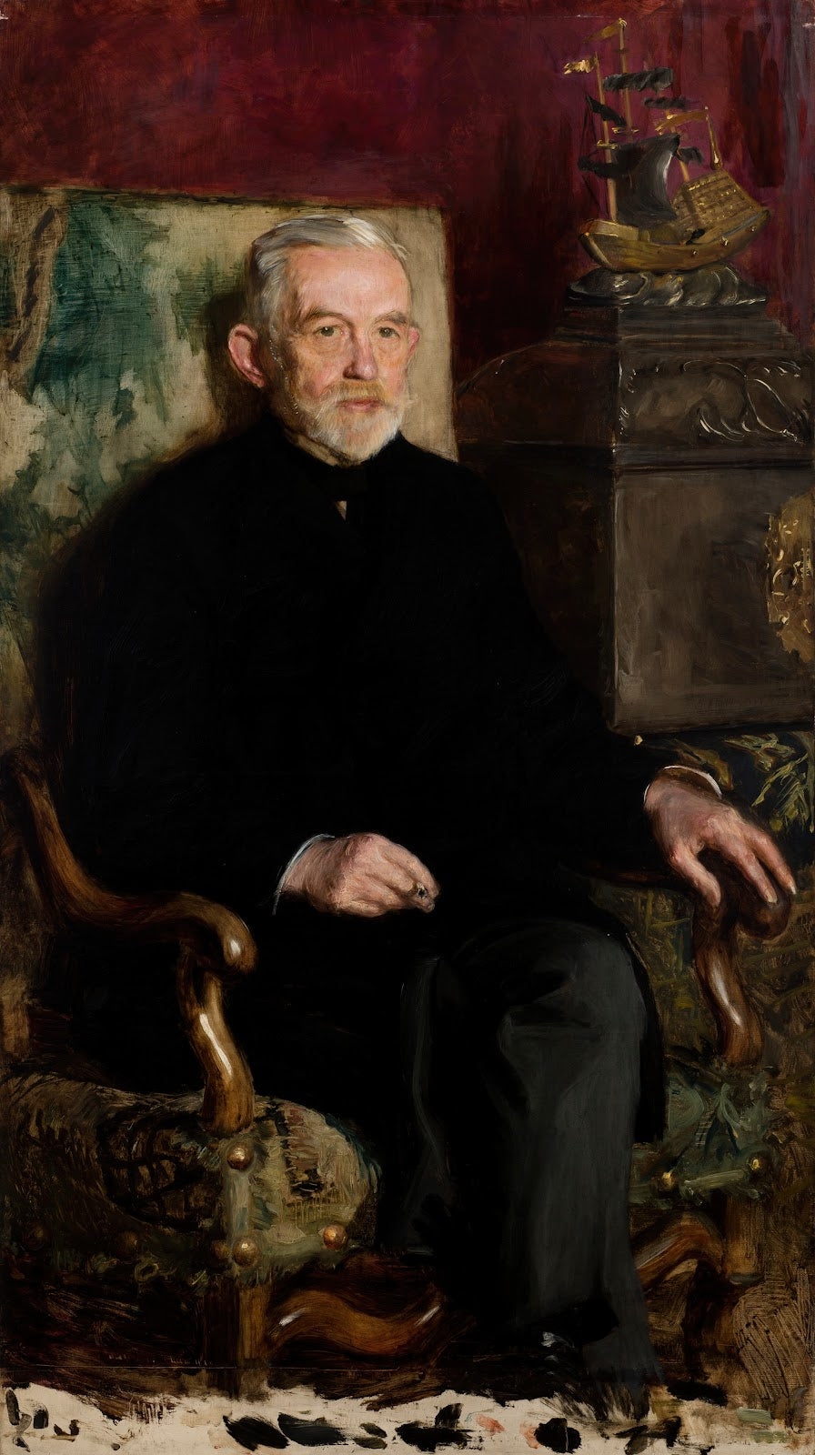 Portrait of Henryk Schwarz circa 1910