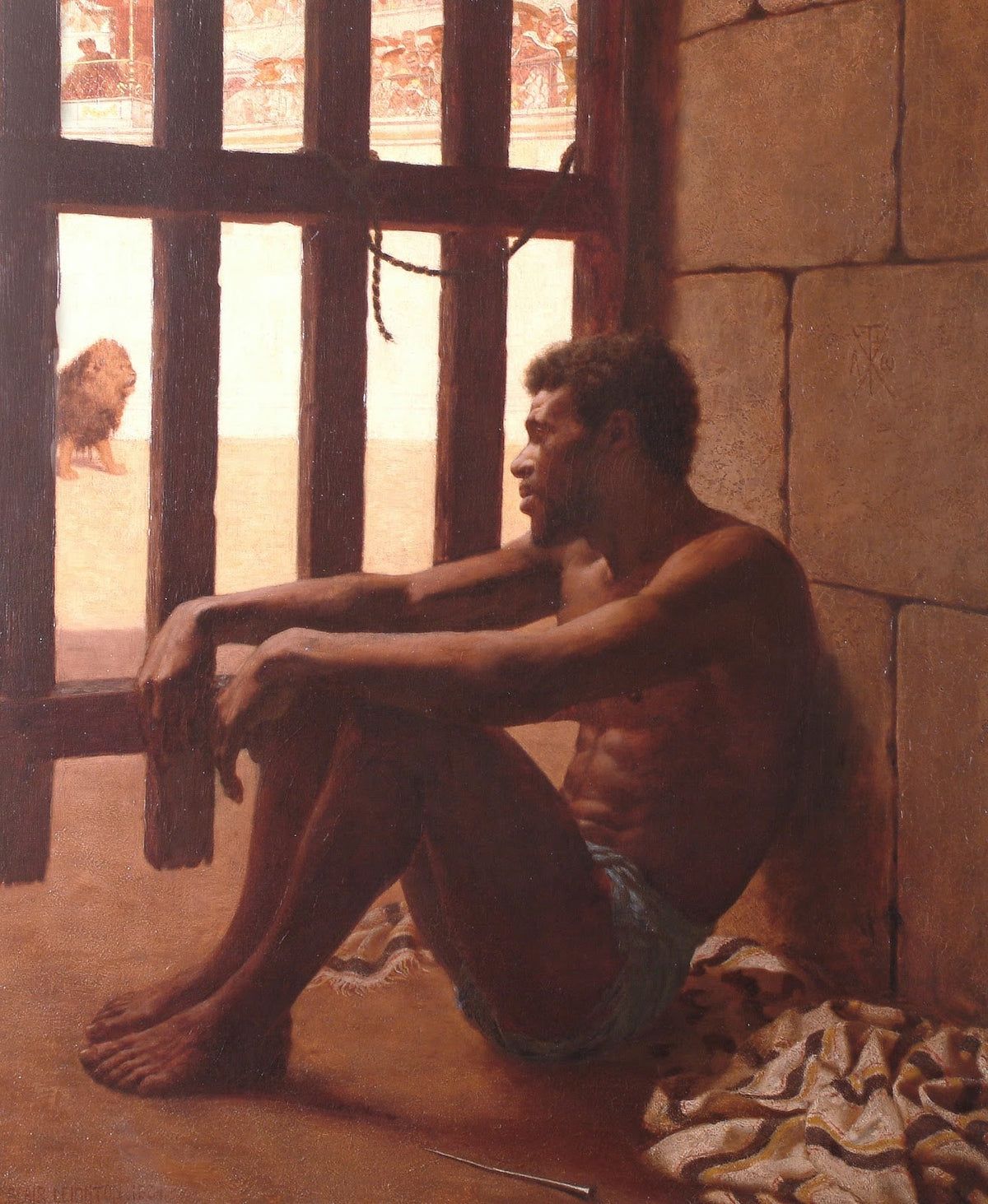 A Gladiator in thought 1884