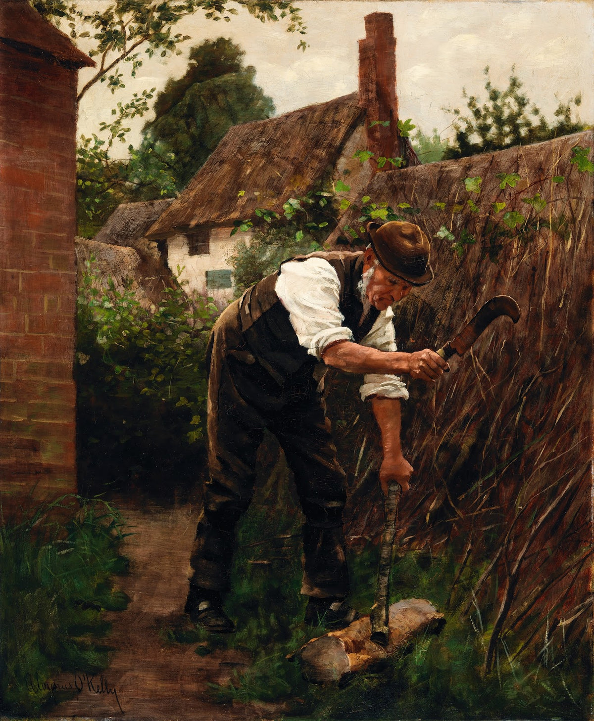 Preparing for Winter 1880s