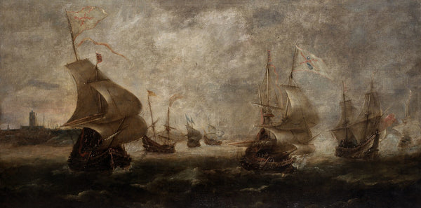 Naval Battle 17th century