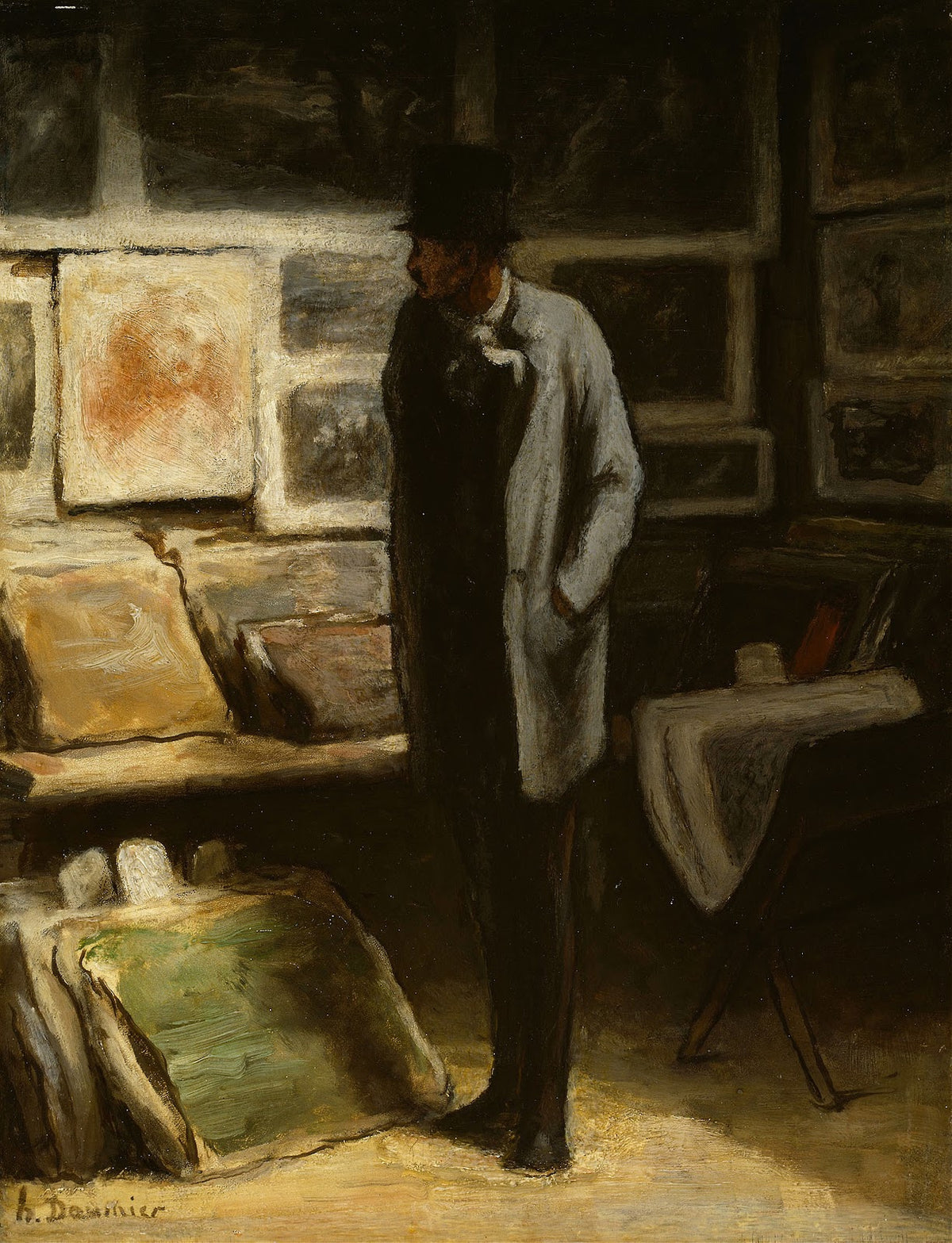 The Print Collector c 1857