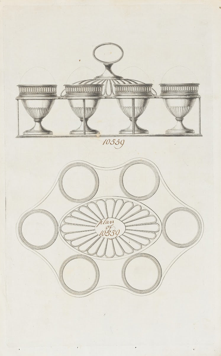 Egg Caddy ca 1790